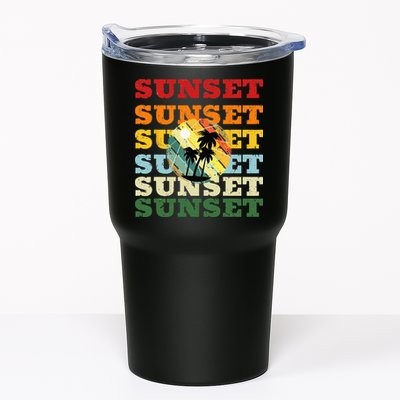 Cool Summer Casual Graphic Tee Retro Summer Tumbler