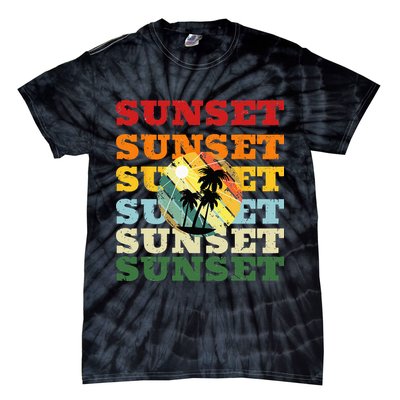 Cool Summer Casual Graphic Tee Retro Summer Tie-Dye T-Shirt