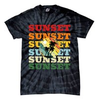 Cool Summer Casual Graphic Tee Retro Summer Tie-Dye T-Shirt