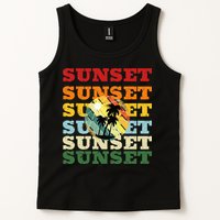 Cool Summer Casual Graphic Tee Retro Summer Tank Top