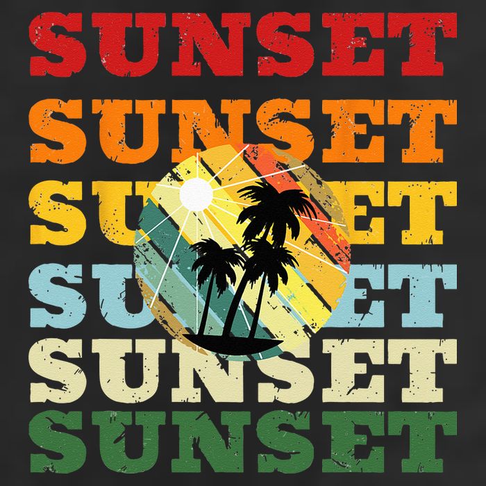 Cool Summer Casual Graphic Tee Retro Summer Microfiber Hand Towel