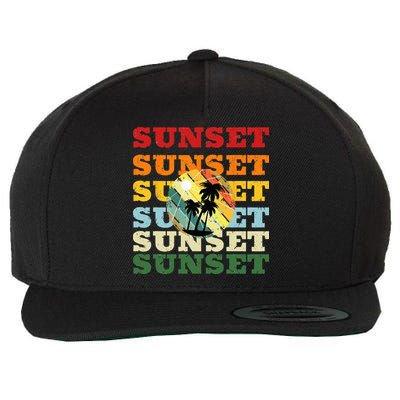 Cool Summer Casual Graphic Tee Retro Summer Wool Snapback Cap
