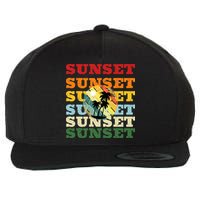 Cool Summer Casual Graphic Tee Retro Summer Wool Snapback Cap