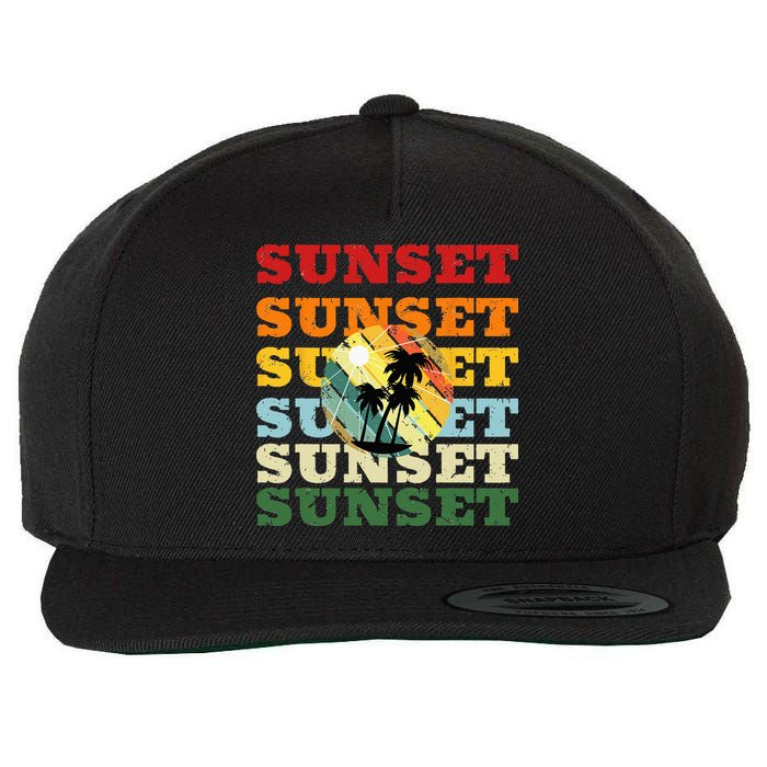 Cool Summer Casual Graphic Tee Retro Summer Wool Snapback Cap