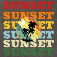 Cool Summer Casual Graphic Tee Retro Summer Cotton Canvas Backpack