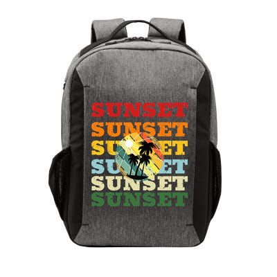 Cool Summer Casual Graphic Tee Retro Summer Vector Backpack