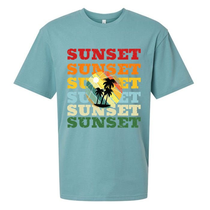 Cool Summer Casual Graphic Tee Retro Summer Sueded Cloud Jersey T-Shirt