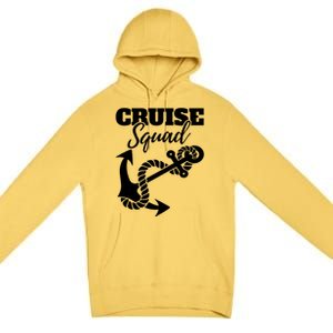 Cruise Squad Cruise Ship For Family Friends Cool Gift Premium Pullover Hoodie