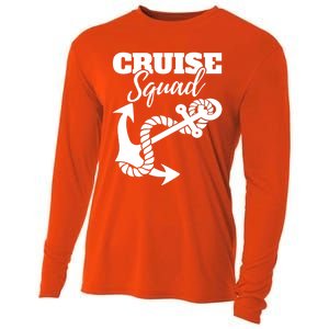 Cruise Squad Cruise Ship For Family Friends Cool Gift Cooling Performance Long Sleeve Crew