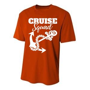 Cruise Squad Cruise Ship For Family Friends Cool Gift Performance Sprint T-Shirt