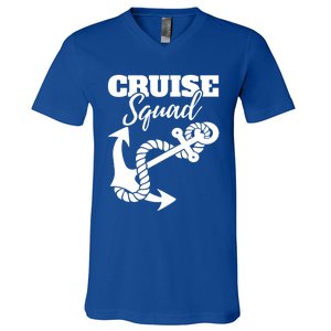 Cruise Squad Cruise Ship For Family Friends Cool Gift V-Neck T-Shirt