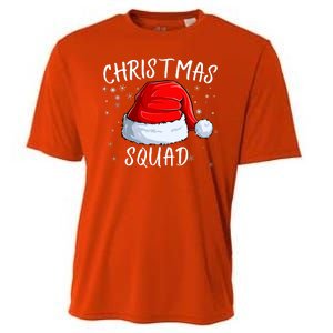 Christmas Squad Christmas Pajama Party Family Group Matching Cooling Performance Crew T-Shirt