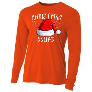 Christmas Squad Christmas Pajama Party Family Group Matching Cooling Performance Long Sleeve Crew