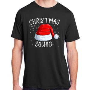 Christmas Squad Christmas Pajama Party Family Group Matching Adult ChromaSoft Performance T-Shirt