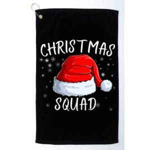 Christmas Squad Christmas Pajama Party Family Group Matching Platinum Collection Golf Towel