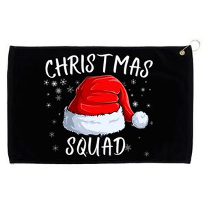 Christmas Squad Christmas Pajama Party Family Group Matching Grommeted Golf Towel