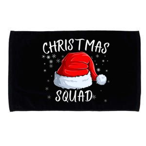 Christmas Squad Christmas Pajama Party Family Group Matching Microfiber Hand Towel