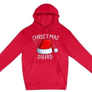 Christmas Squad Christmas Pajama Party Family Group Matching Premium Pullover Hoodie