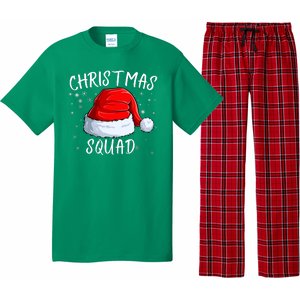 Christmas Squad Christmas Pajama Party Family Group Matching Pajama Set