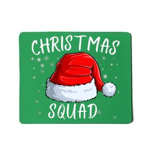 Christmas Squad Christmas Pajama Party Family Group Matching Mousepad