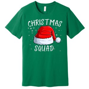 Christmas Squad Christmas Pajama Party Family Group Matching Premium T-Shirt