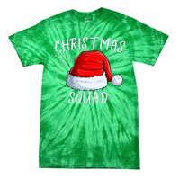 Christmas Squad Christmas Pajama Party Family Group Matching Tie-Dye T-Shirt