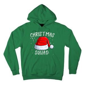 Christmas Squad Christmas Pajama Party Family Group Matching Tall Hoodie