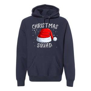 Christmas Squad Christmas Pajama Party Family Group Matching Premium Hoodie