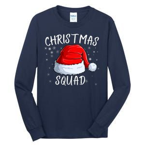 Christmas Squad Christmas Pajama Party Family Group Matching Tall Long Sleeve T-Shirt