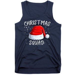 Christmas Squad Christmas Pajama Party Family Group Matching Tank Top