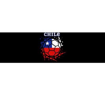 Chile Soccer Chilean Flag Futbol Fan Jersey Bumper Sticker