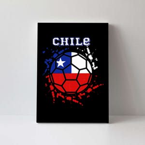 Chile Soccer Chilean Flag Futbol Fan Jersey Canvas