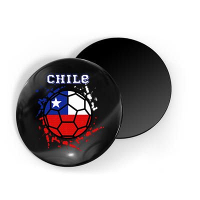 Chile Soccer Chilean Flag Futbol Fan Jersey Magnet