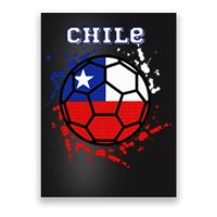 Chile Soccer Chilean Flag Futbol Fan Jersey Poster