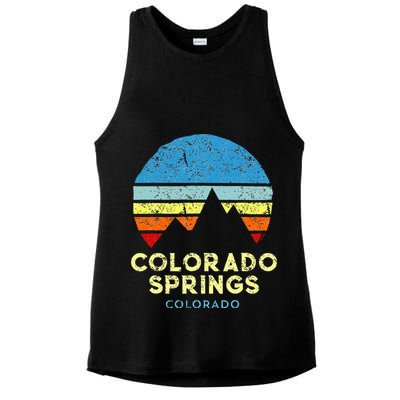 Colorado Springs Colorado Ladies PosiCharge Tri-Blend Wicking Tank