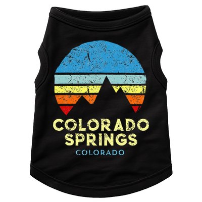 Colorado Springs Colorado Doggie Tank