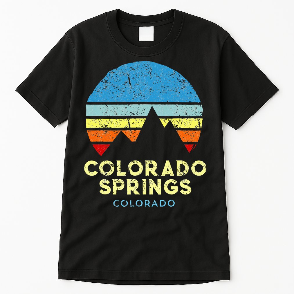 Colorado Springs Colorado Tall T-Shirt