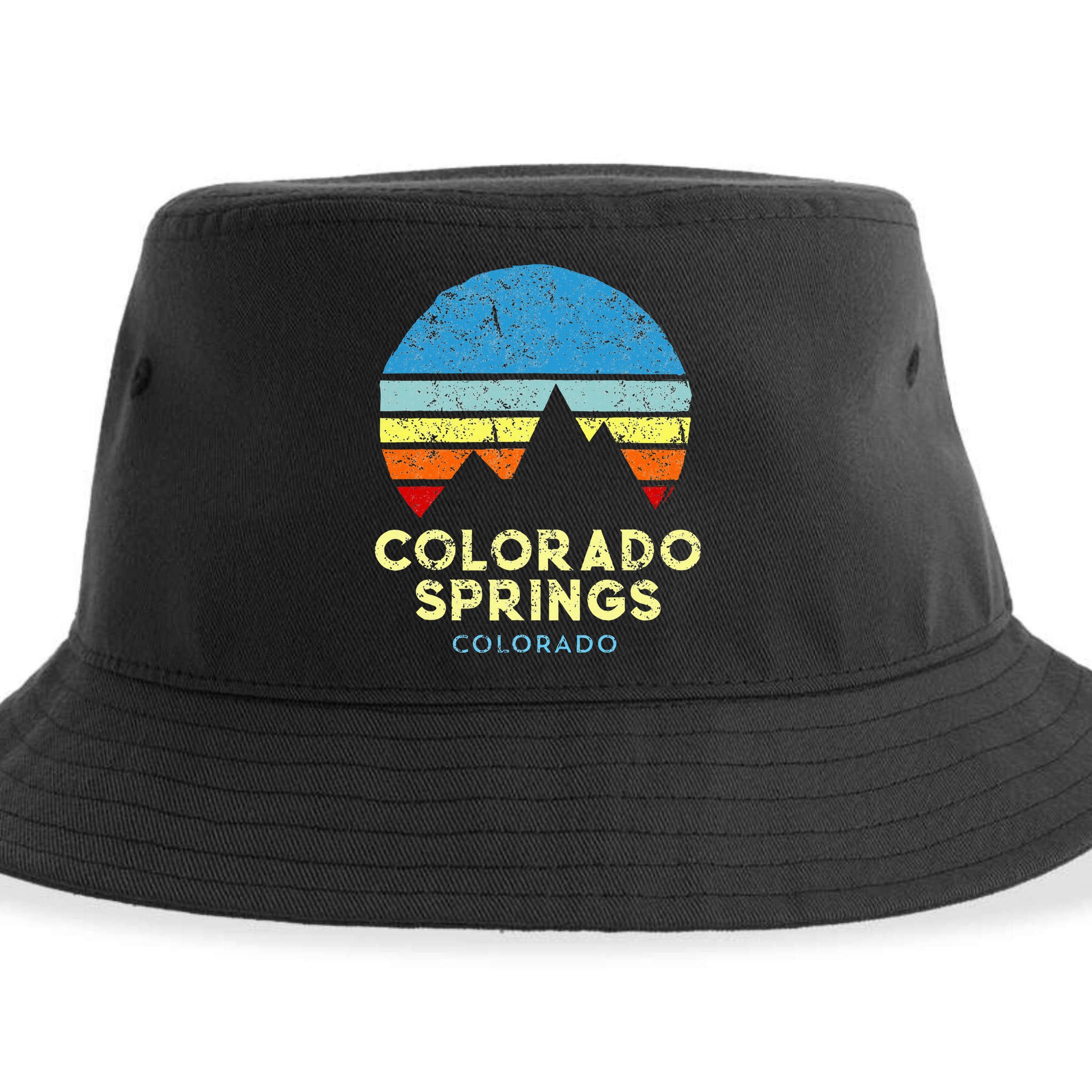Colorado Springs Colorado Sustainable Bucket Hat