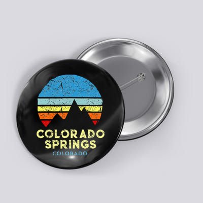 Colorado Springs Colorado Button