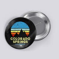 Colorado Springs Colorado Button