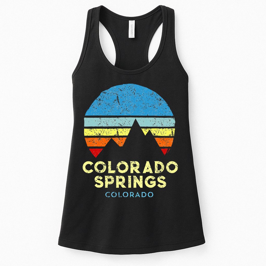 Colorado Springs Colorado Womens Tank Top