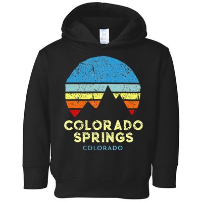 Colorado Springs Colorado Toddler Hoodie