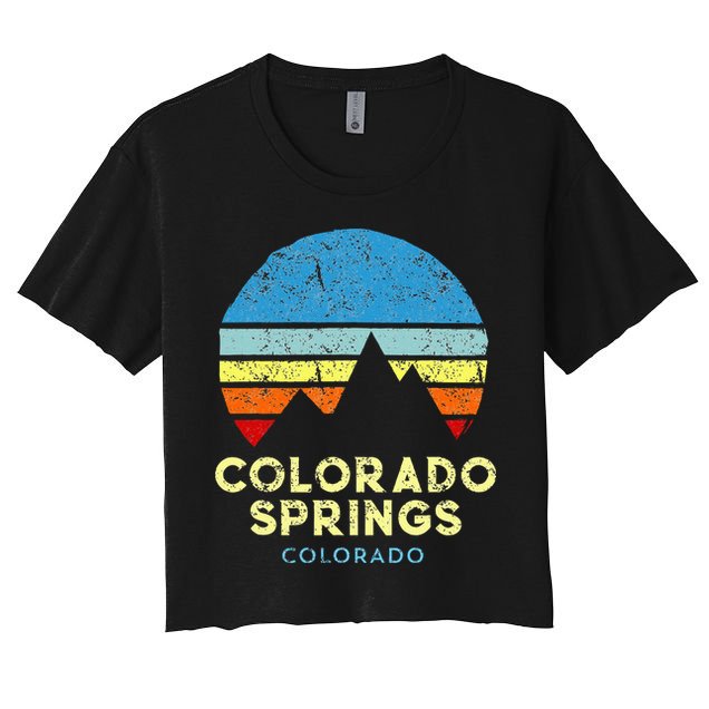 Colorado Springs Colorado Crop Top