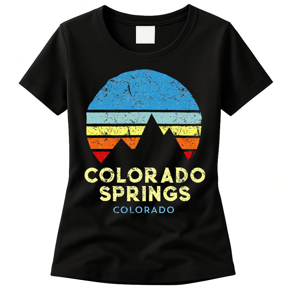 Colorado Springs Colorado Womens T-Shirt