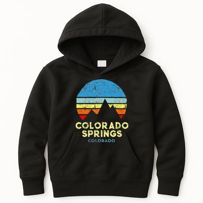 Colorado Springs Colorado Kids Hoodie