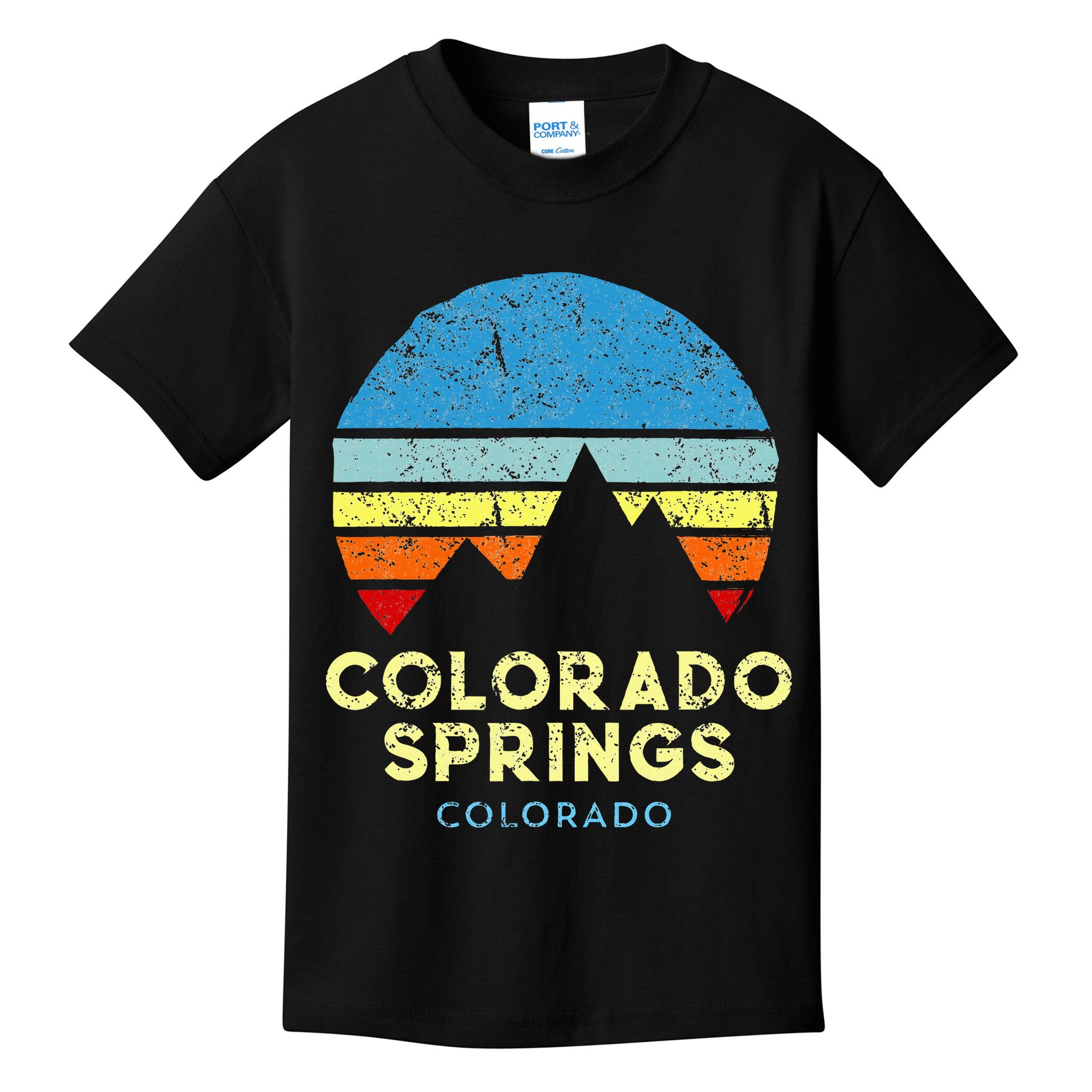 Colorado Springs Colorado Kids T-Shirt