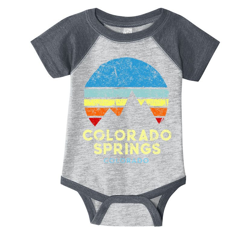 Colorado Springs Colorado Infant Baby Jersey Bodysuit