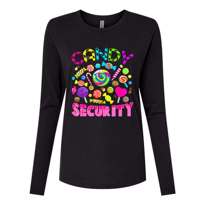 Candy Security Candyland Costume Teens Adult Womens Cotton Relaxed Long Sleeve T-Shirt