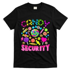 Candy Security Candyland Costume Teens Adult T-Shirt