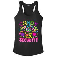 Candy Security Candyland Costume Teens Adult Ladies PosiCharge Competitor Racerback Tank